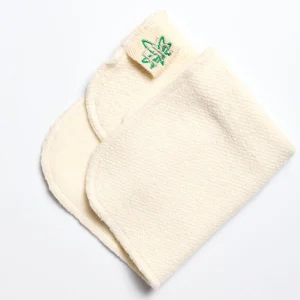Photo of Natural Hemp Organic Cotton Face & Wash Flannels