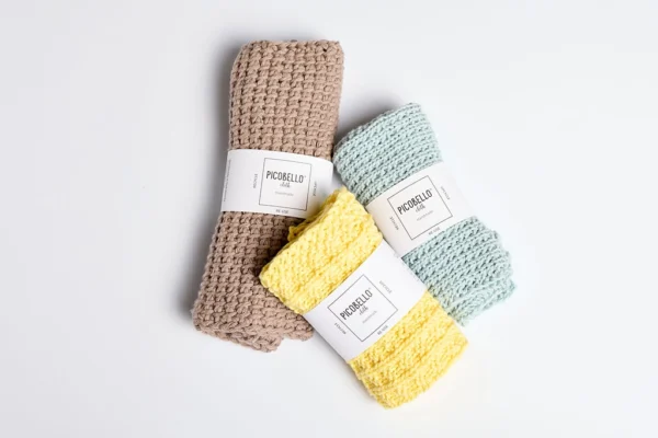 Photo of Picobello 100 Cotton Handcrafted Washcloth or Dishcloth