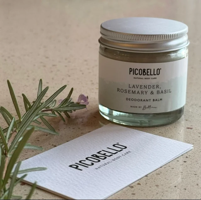 Our ✨AWARD WINNING ✨Lavender, Rosemary & Basil Deodorant Balm 😍

It’s gentle on sensitive skin, with babassu oil, arrowroot powder, and essential oils to keep you dry and smelling fresh—without aluminium or synthetic fragrances 💧

Have you tried it yet? 🙌

#handmadesoap #naturalskincare #veganbeauty #PicobelloOils #YorkshireSoap #palmOilFree #essentialoils #summersoap #sensitiveSkinCare #ecoskincare