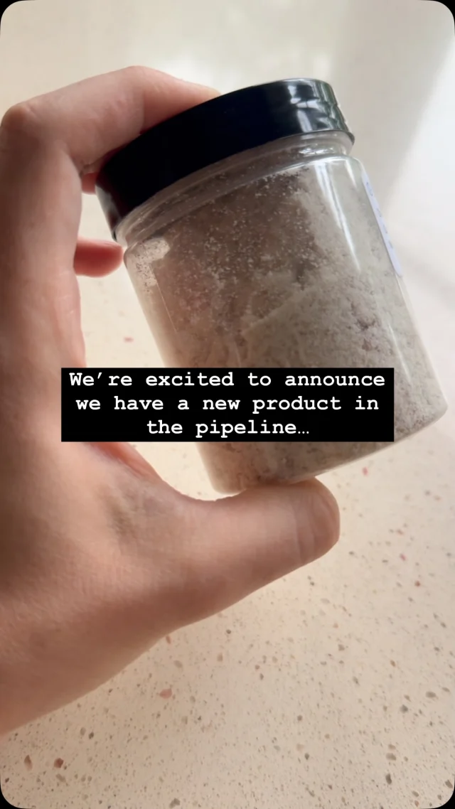 We’re excited to share that we’re formulating BATH SALTS! We’ll be creating a Day and Night version 🛁

Who else is a fan of bath salts? 🤍